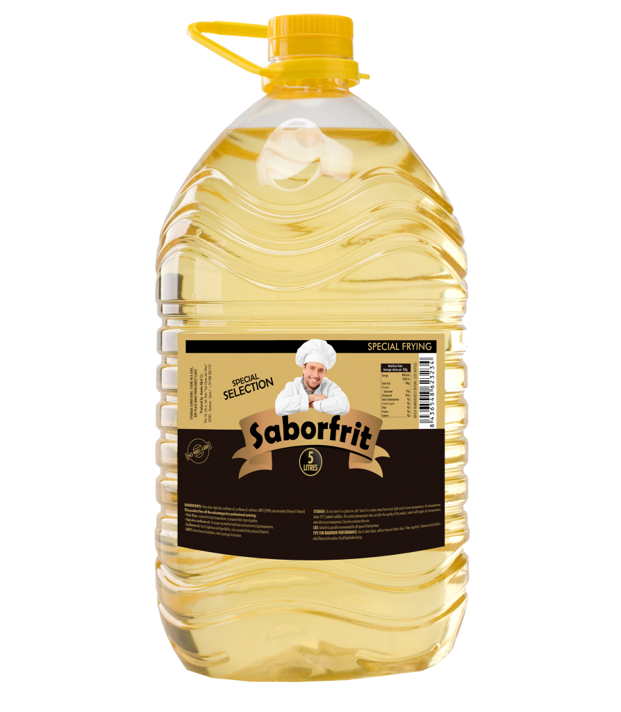 Saborfrit Special Oil For Frying 5L Bares
