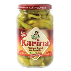 Karina Queen Olives with Chili Pepper