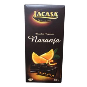 Lacasa Dark Chocolate with Orange - 150g
