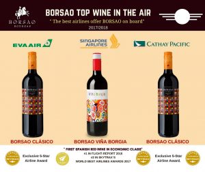 Borsao Top Wine in the Air