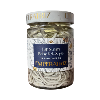 Fish Surimi Baby Eels Style in Sunflower Oil